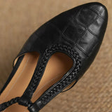 Mary Janes Clássicas Fivela Lateral Mulher | Elegantes Primavera