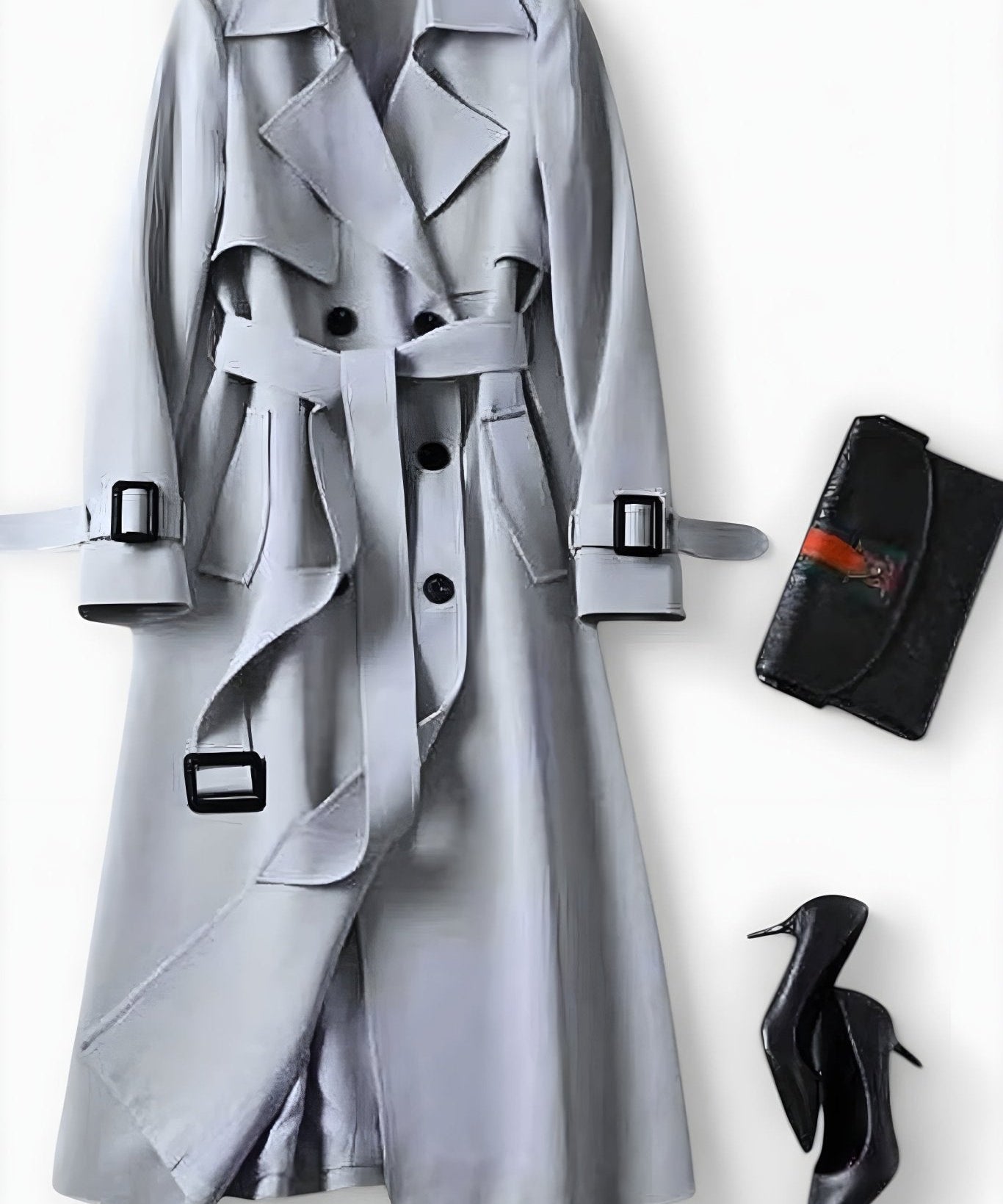 Saara™ | Casaco elegante com cinto na cintura