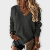 Jane - Pullover V-Nec Comfy