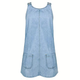 Saylor™ | Vestido descontraído estilo denim