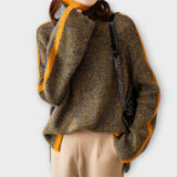Breseis - Pullover Vintage com Gola Alta
