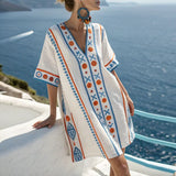 Elin - Vestido Elegante de Praia para Festas de Verão e Dias à Beira-Mar