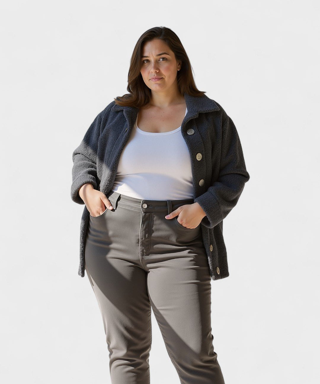 Selina | Casaco de Fleece
