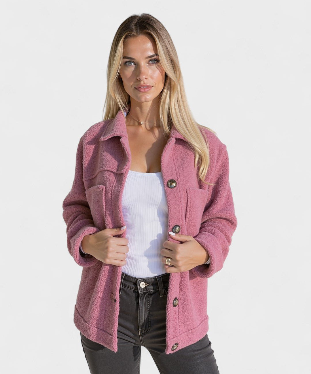Selina | Casaco de Fleece