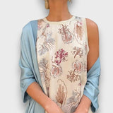 Sara | Vestido Longo Estampado Floral