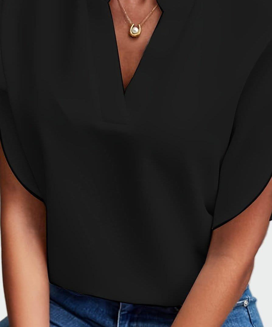 Stine | Blusa de Decote em V