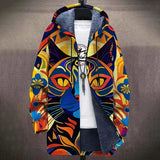 Nelia - Cardigan de Luxo Inspirado na Arte