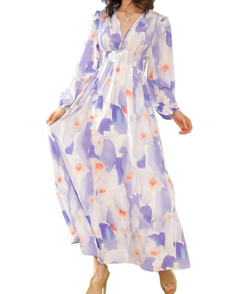 Celine | Vestido Feminino com Padrão Floral