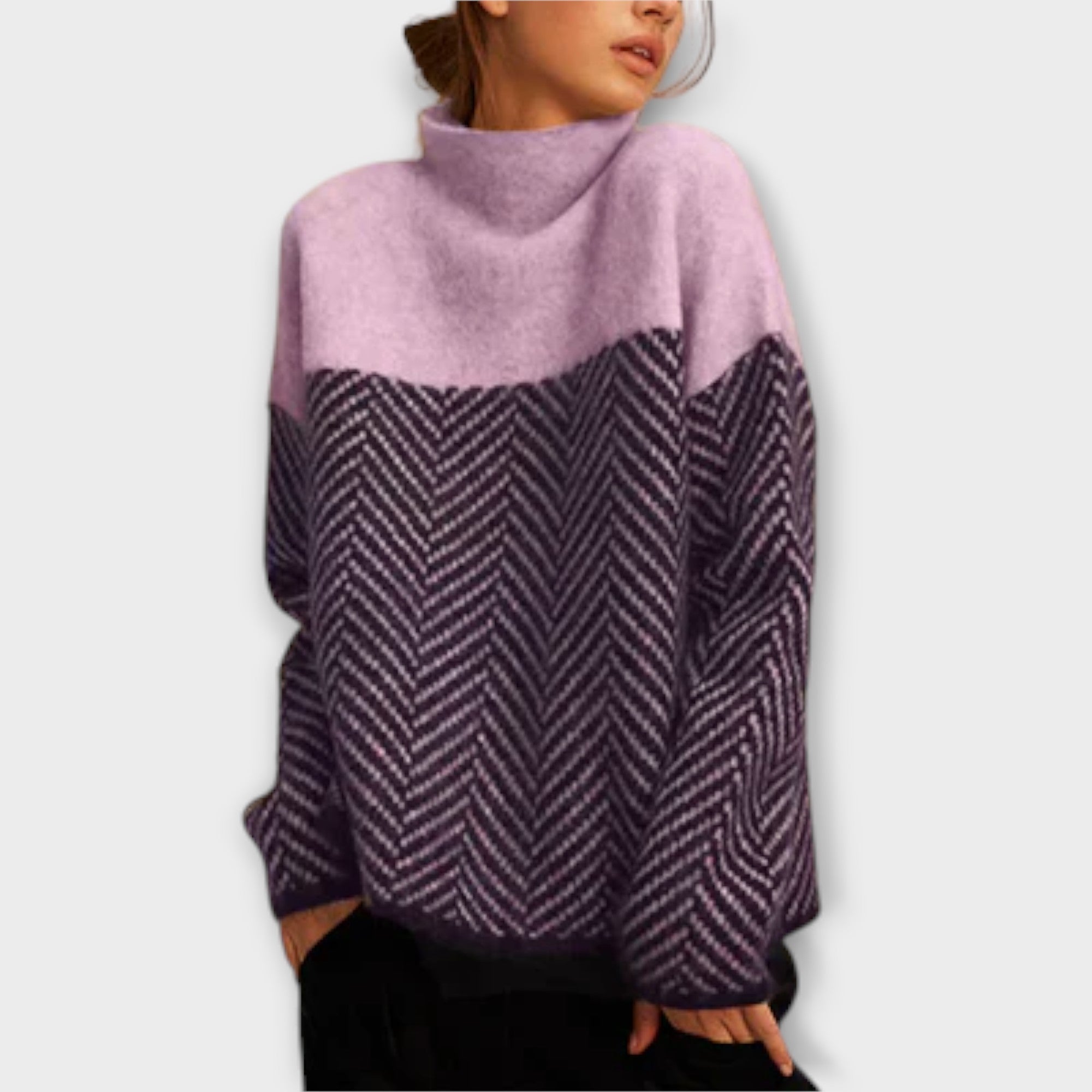 Maeve - Um jumper de gola alta suave