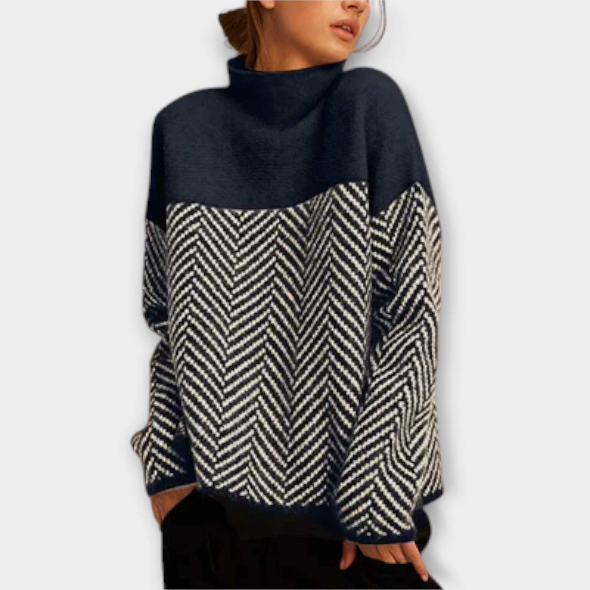 Maeve - Um jumper de gola alta suave