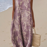 Mia - Vestido Midi Floral Primavera