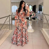 Noortje™ | Vestido de Flores Romântico