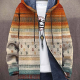 Alicja - Cardigan Luxuoso Inspirado na Arte