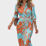 Lola - Maxi Print Vestido