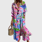 Zariah | Robe Maxi Boémienne Elegante