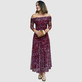 Dana - Vestido com ombros à mostra