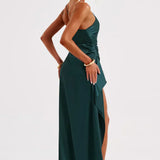 Grace | Vestido Maxi de Cetim