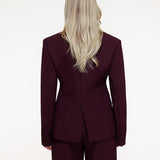 Detalhe Premium de Beringela - Blazer