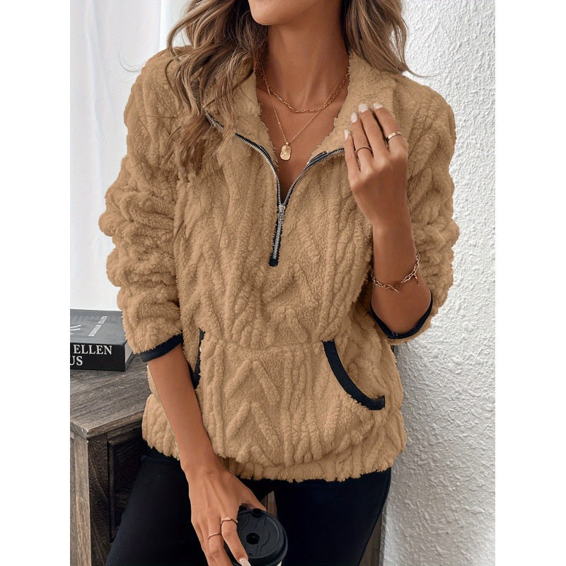 Alpine - Camisola Macia de Fecho