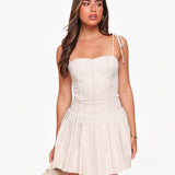 Corset Beige Petite - Vestido