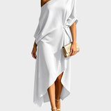 Camila - Vestido assimétrico elegante