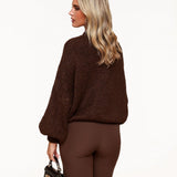 Pullover de Lã Castanho