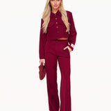 Pantalon Burgundy Rode Studio