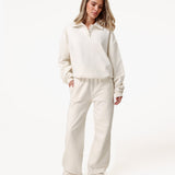 Calças de Jogging Wijde - Creme