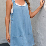 Saylor™ | Vestido descontraído estilo denim