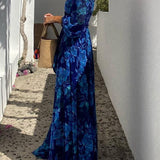 Yara™ | Vestido Maxi de Flores Românticas