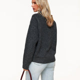 Sweater Básica em Cinza Escuro