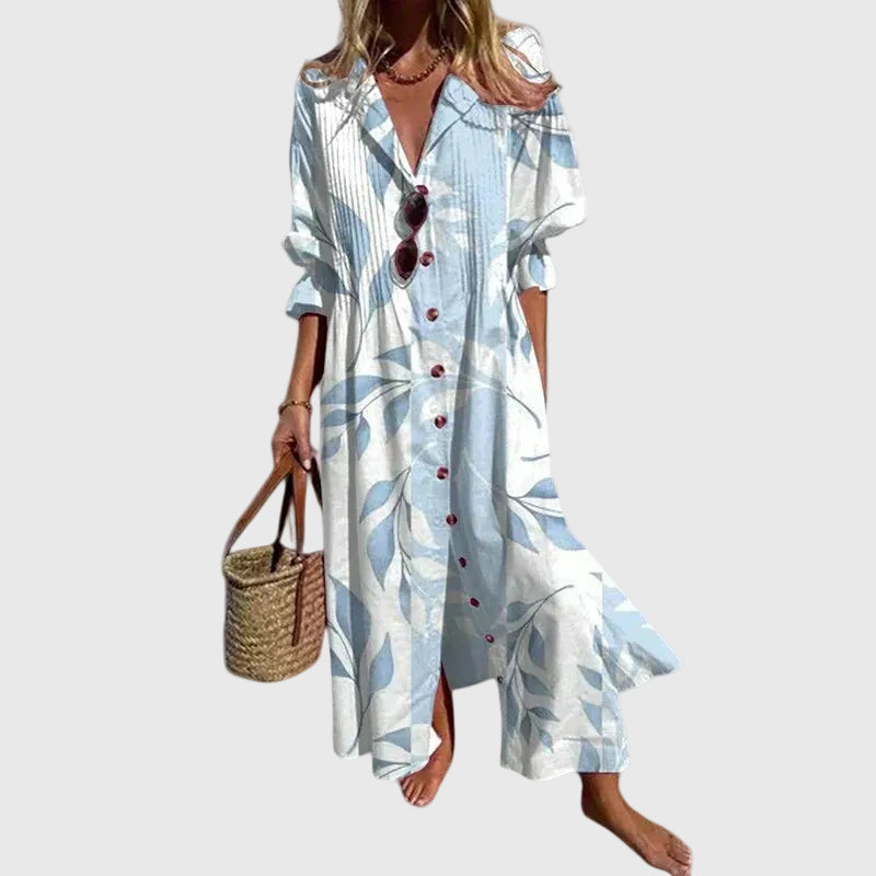 Zariah | Robe Maxi Boémienne Elegante