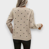 Nina | Sweater Tricot com Bolinhas