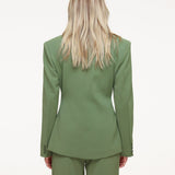 Blazer Verde Luxuoso Ajustado