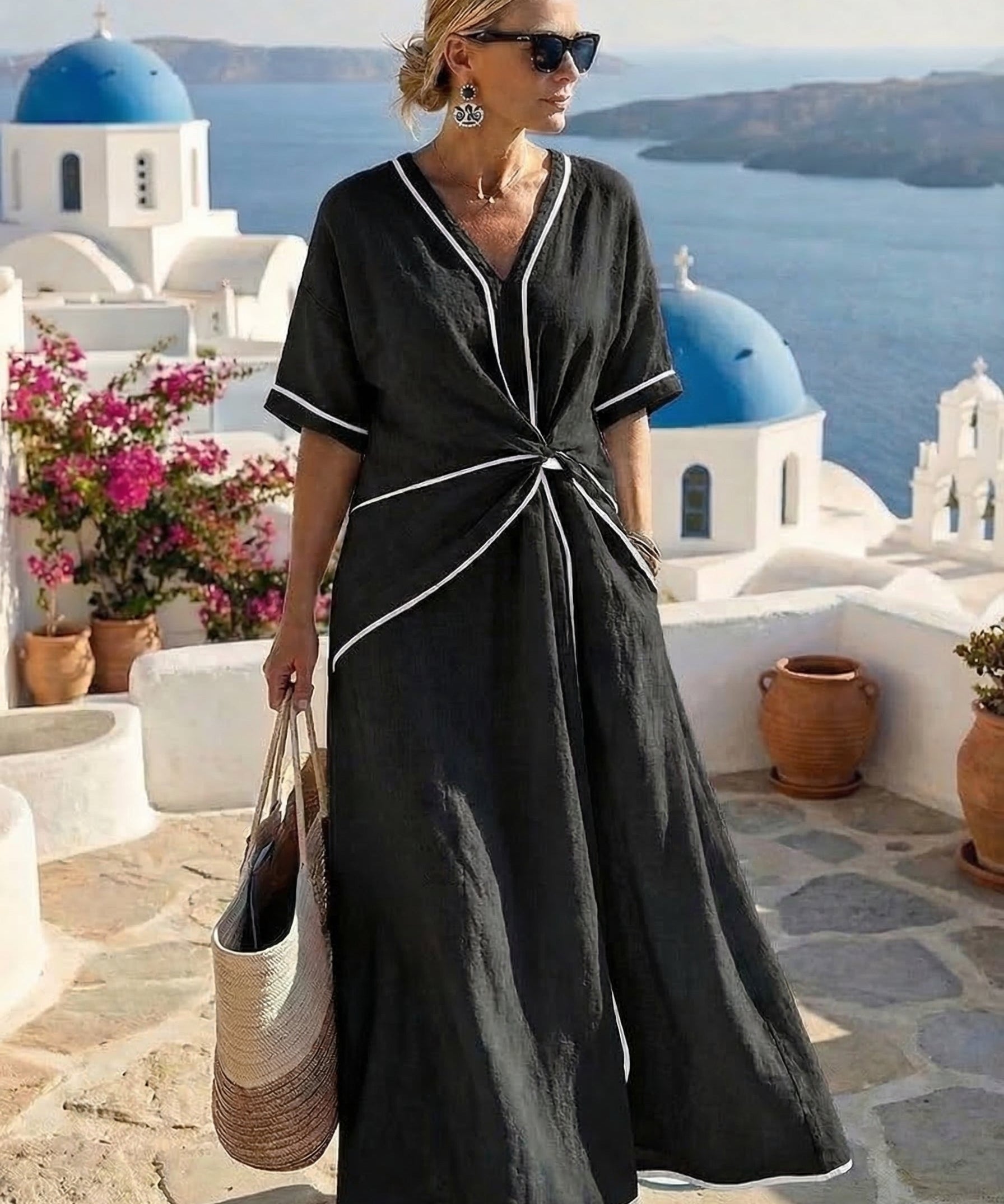 Vestido de Verão Santorini™