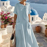 Fleur™ Vestido Elegante com Bolsos