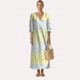 Olivia™ | Vestido de Linho Elegância Natural