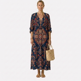 Adela™ | Vestido Floral com Encanto