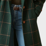 Ruby | Casaco Retro de Tweed com Lapela Xadrez