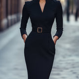 Camille™ | Elegante Vestido Envelope Ajustado