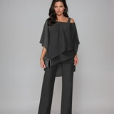 Mariella™ Conjunto de Duas Peças com Camadas
