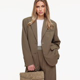 Blazer Khaki Rechte O&K Detail