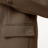 Blazer Khaki Rechte O&K Detail