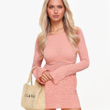 Koraal Stretchy LS - Vestido