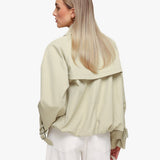 Casaco Trench Bomber Khaki Claro - Jas