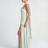 Aveline | Vestido Maxi Sem Alças
