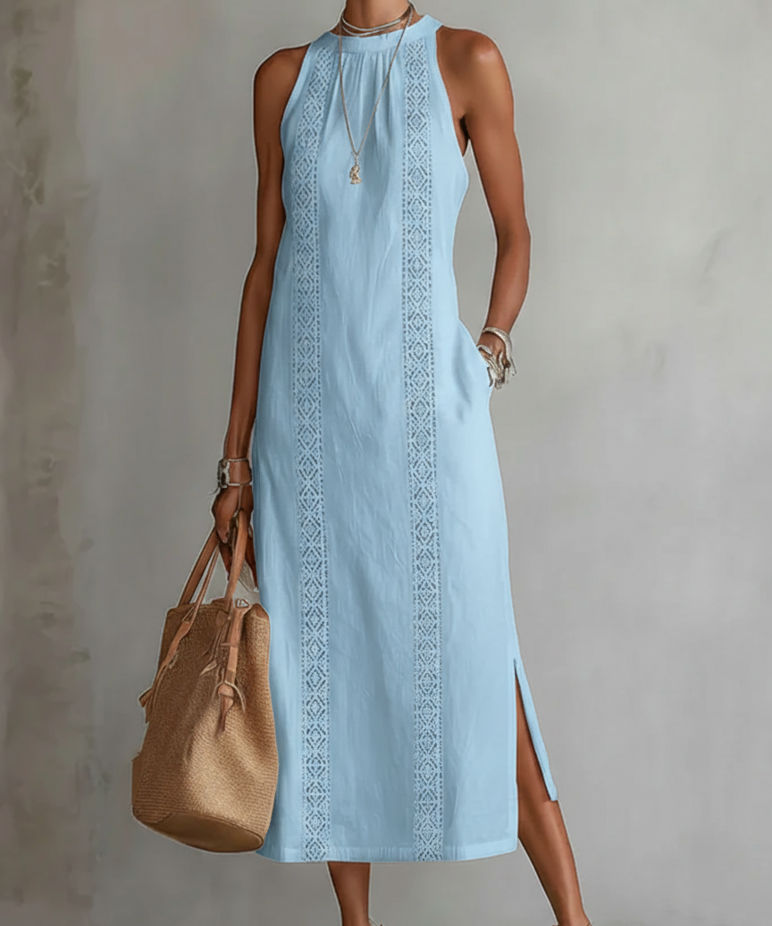 Joana | Vestido Midi Elegante de Verão