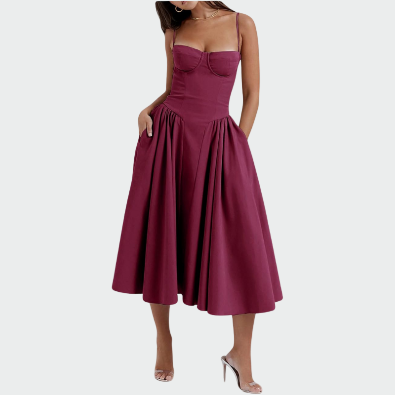 Jaroslava – Vestido Elegante Feminino