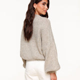 Tricot de Lã Taupe - Sweater