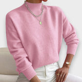 Erika | Pullover Elegante e Confortável com Gola Alta